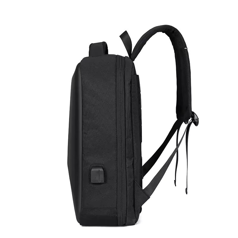 Rucsac unisex, Lorcan GT3748, port USB, Negru - poza 3