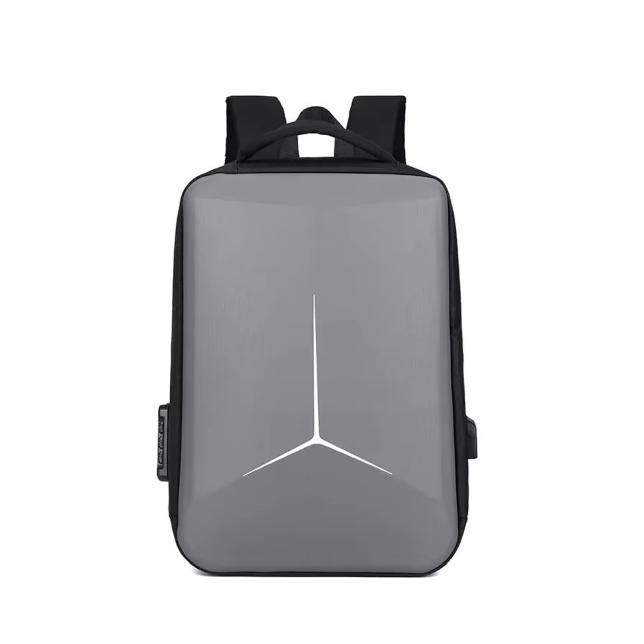 Rucsac unisex, Lorcan GT3751, port USB, Gri