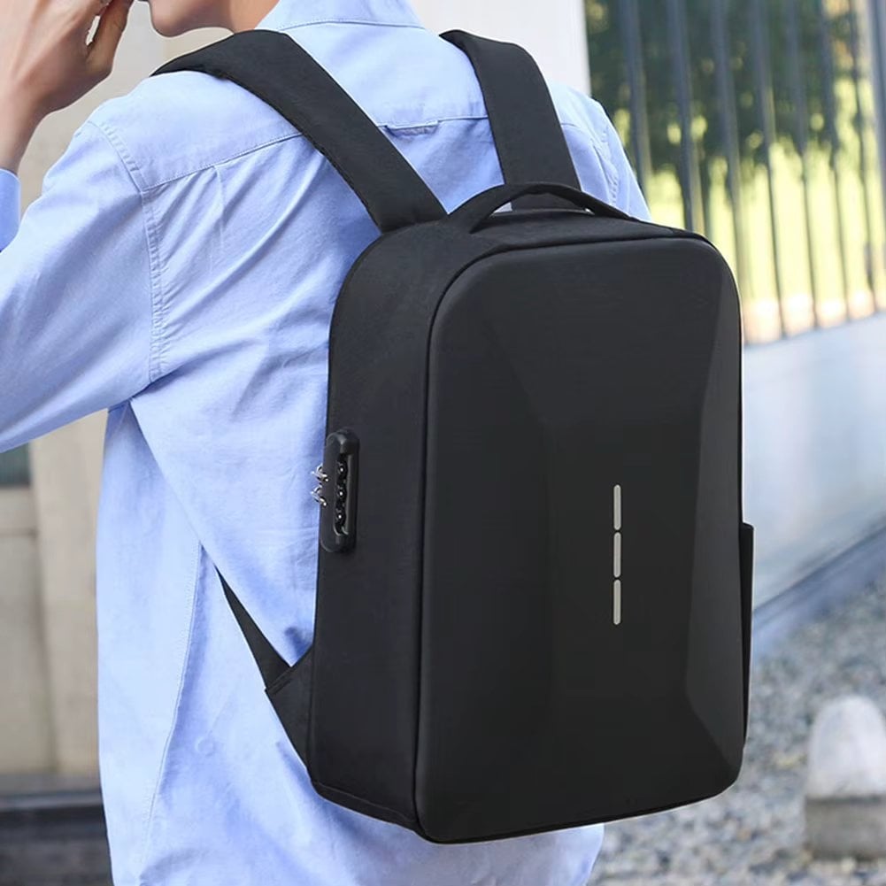 Rucsac unisex, Orien GT3756, port USB, Albastru - poza 2