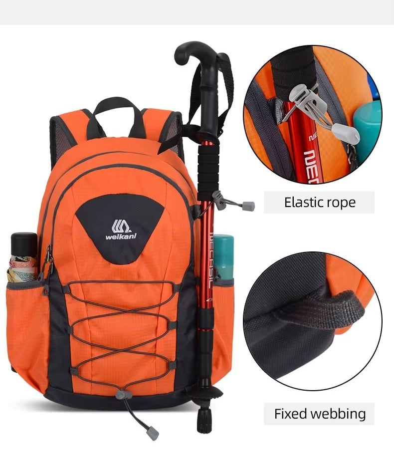 Rucsac unisex pentru drumetie, Zinaida GT3718, Verde - poza 5