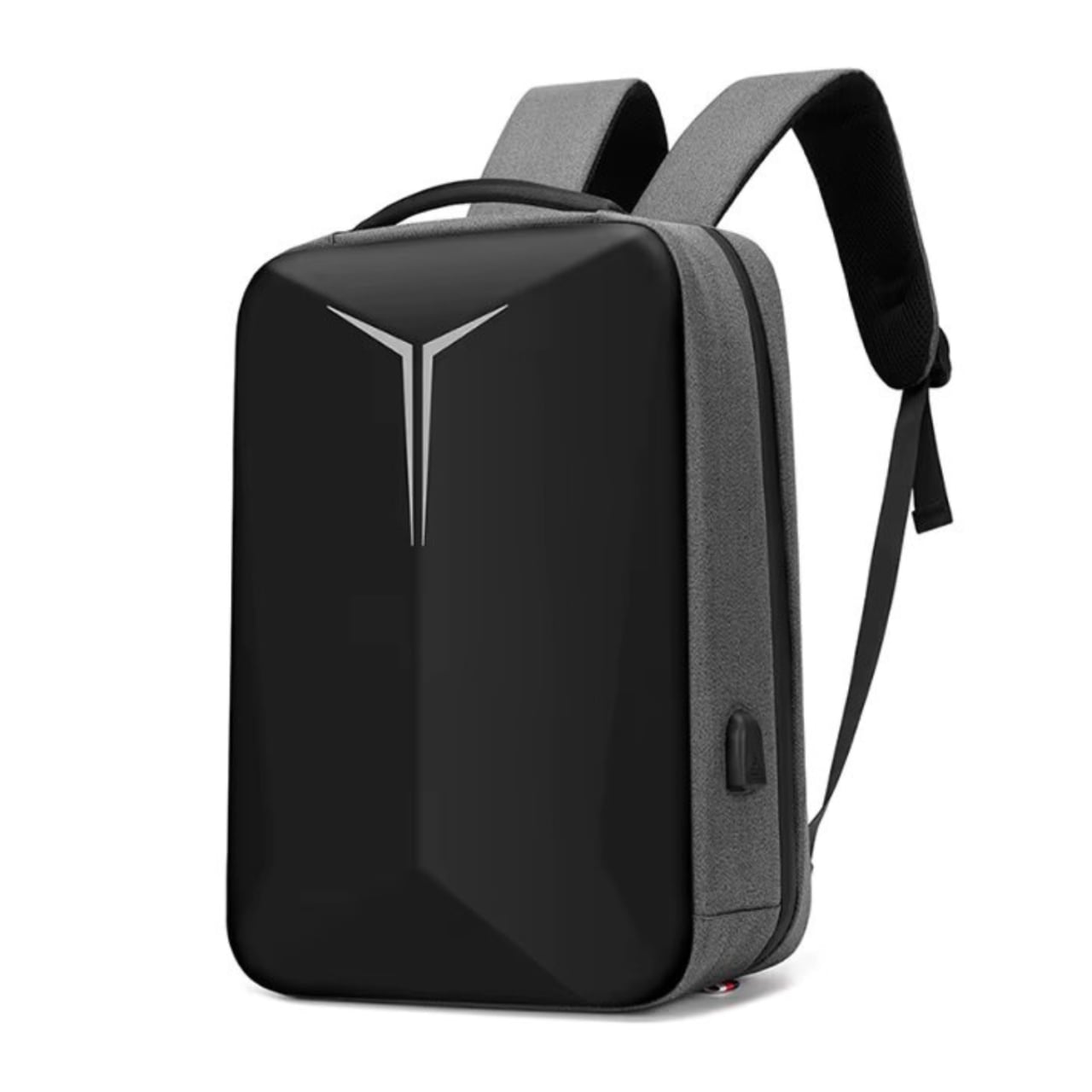 Rucsac unisex, Sylion GT3754, port USB, Gri - poza 1