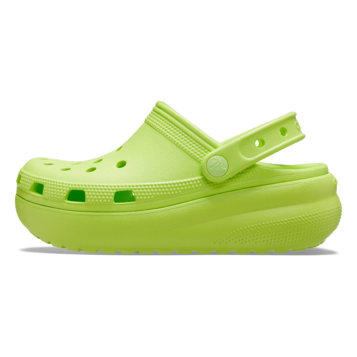 Saboți Classic Crocs Cutie Clog Kids Verde - Lime - poza 2