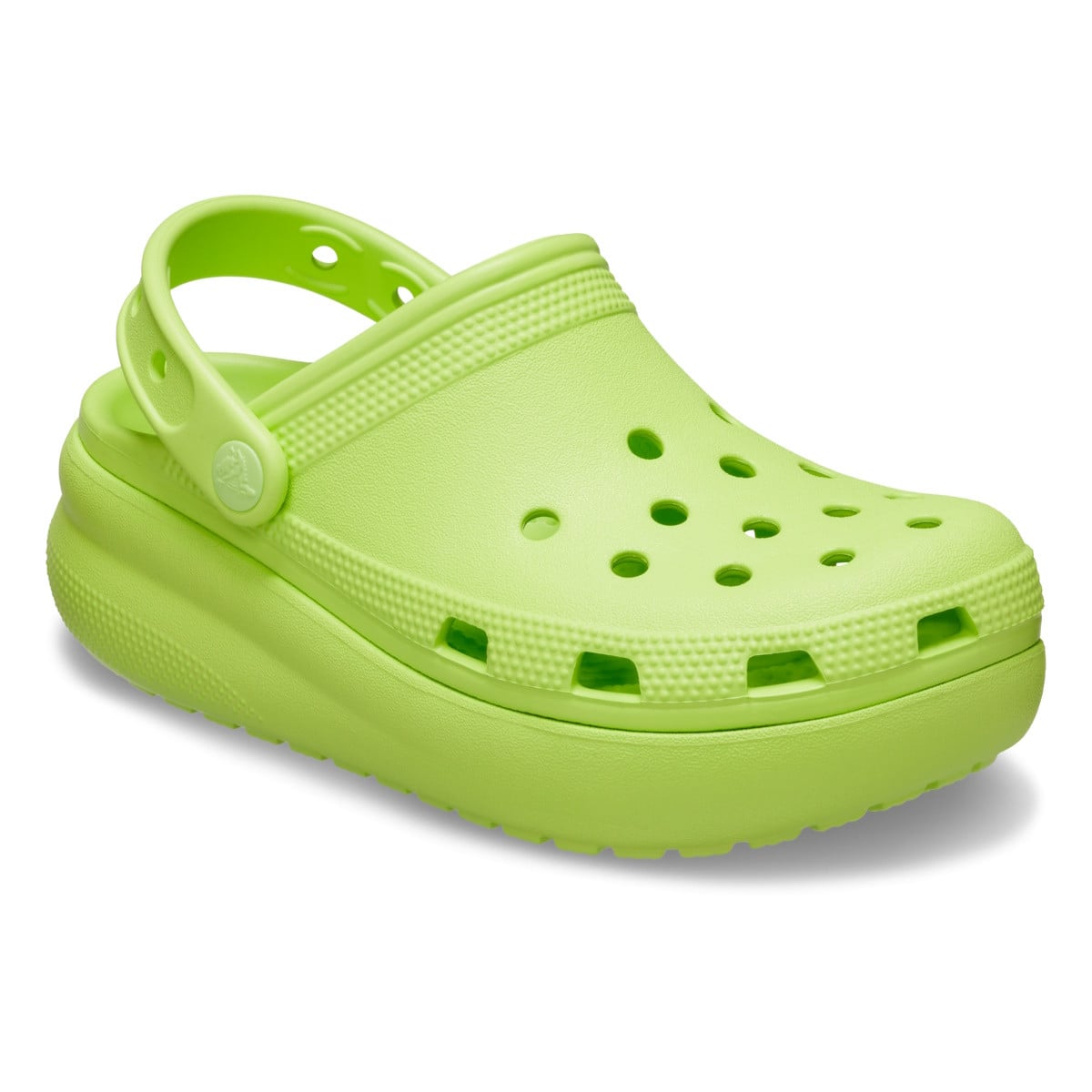 Saboți Classic Crocs Cutie Clog Kids Verde - Lime - poza 3