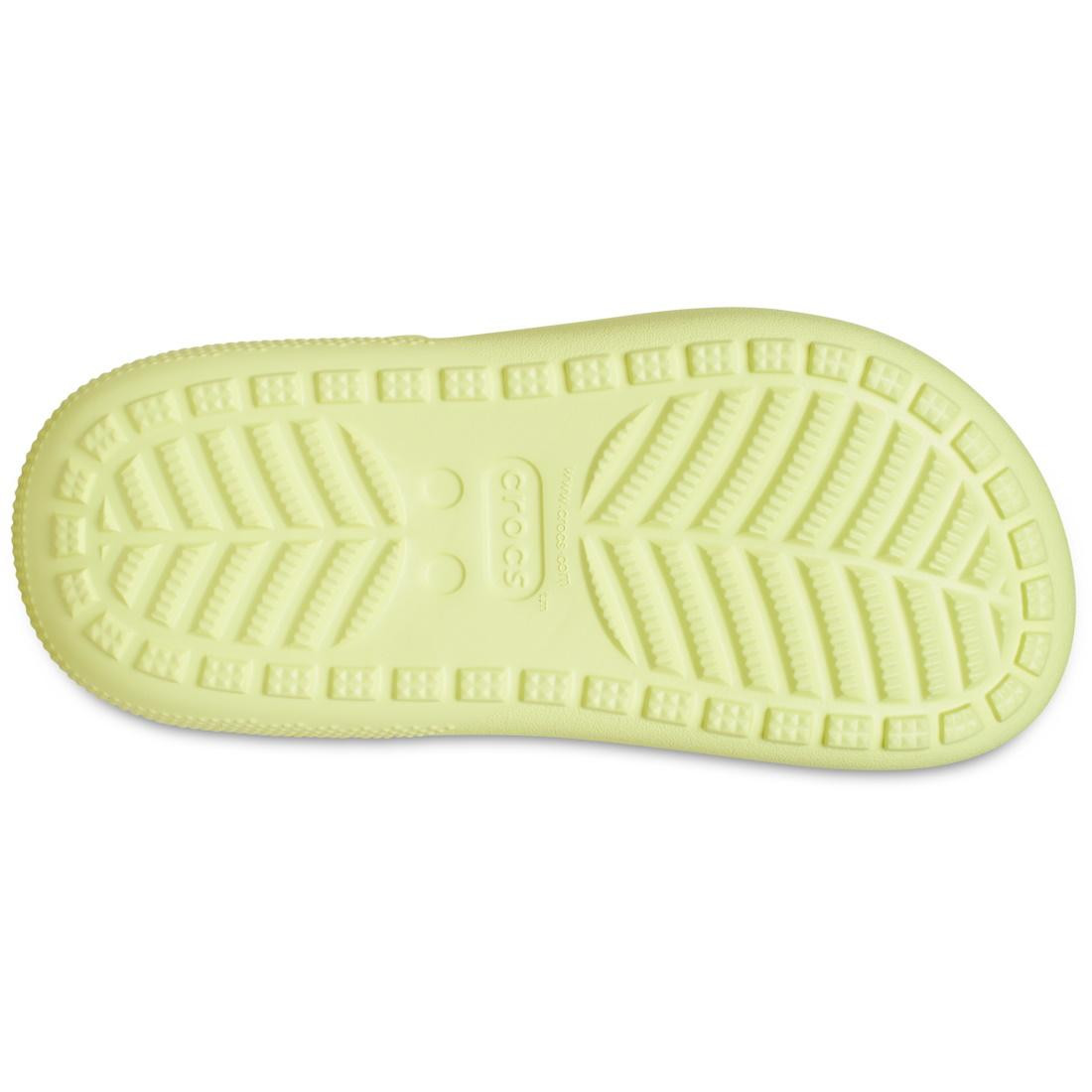 Saboți Classic Crocs Cutie Clog Kids Verde - Sulphur - poza 4