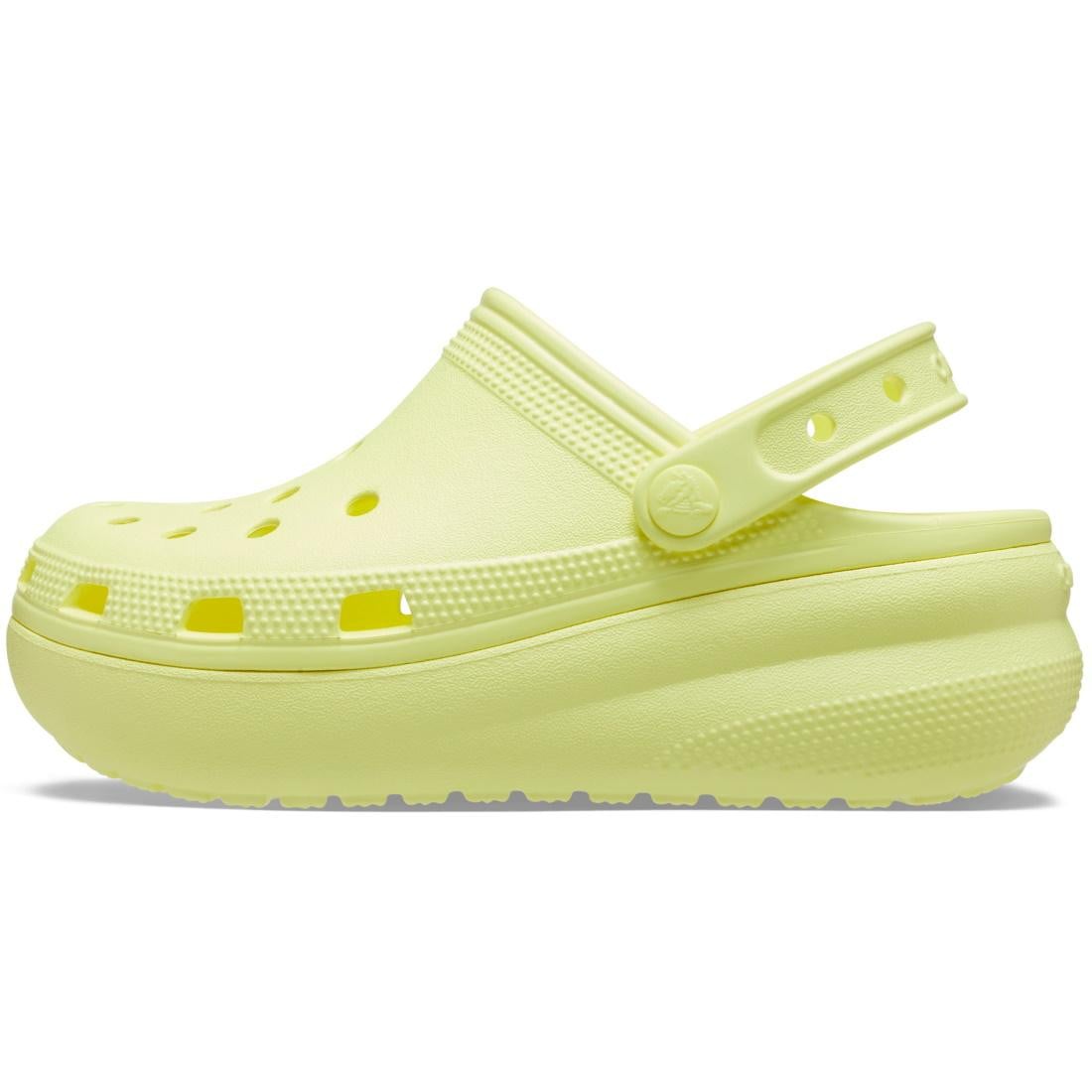 Saboți Classic Crocs Cutie Clog Kids Verde - Sulphur - poza 3