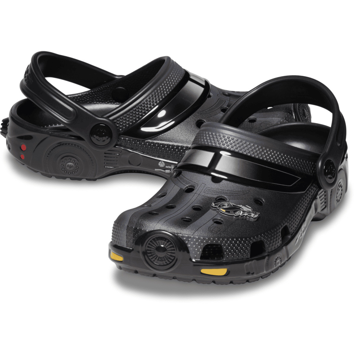 Saboti Crocs Batman Batmobile Classic Clog Kids Negru - Black - poza 4