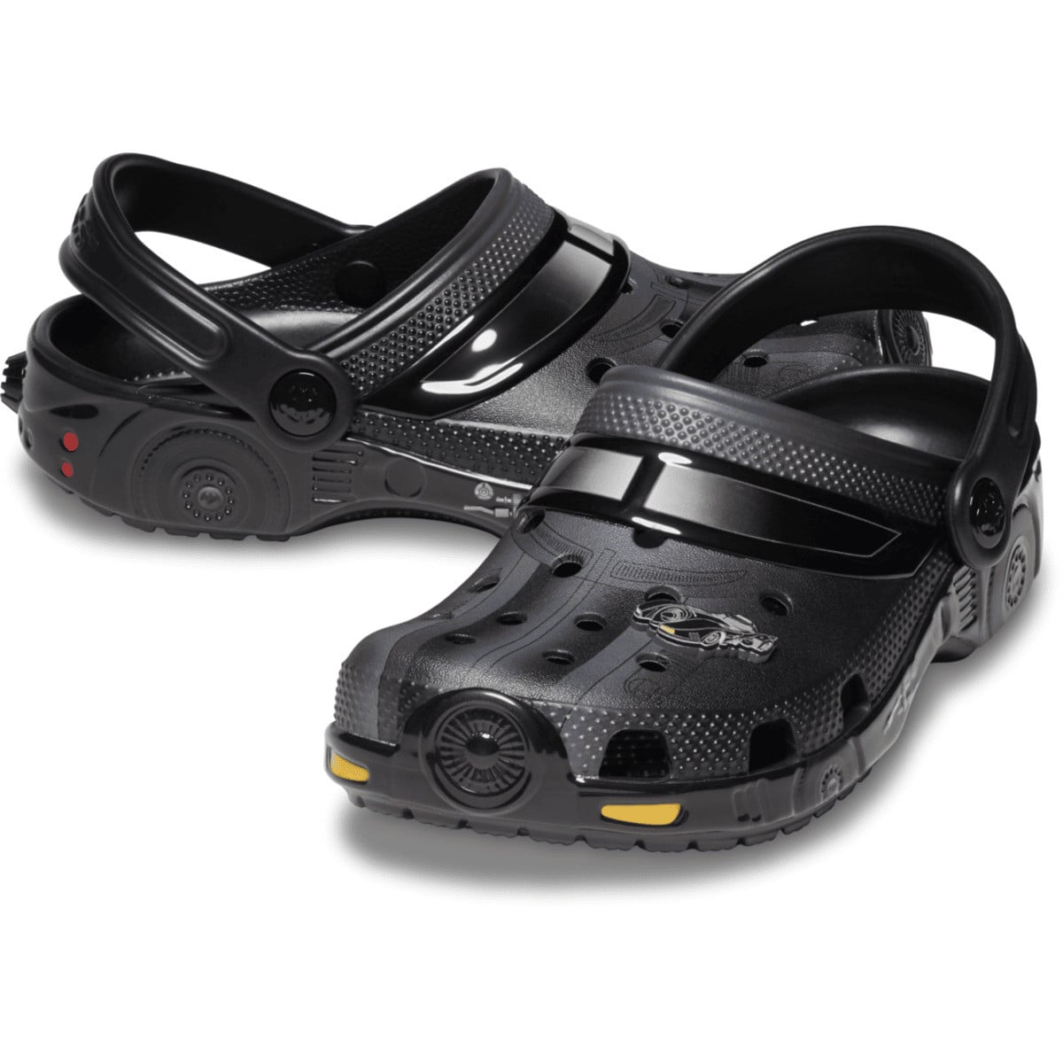 Saboti Crocs Batman Batmobile Classic Clog Kids Negru - Black - poza 4