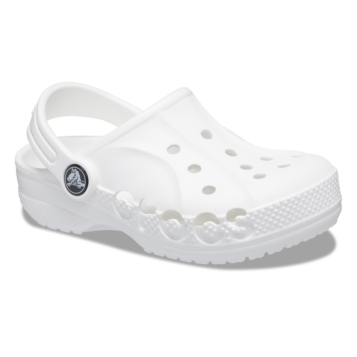 Saboți Crocs Baya Kids Clog Alb - White - poza 2