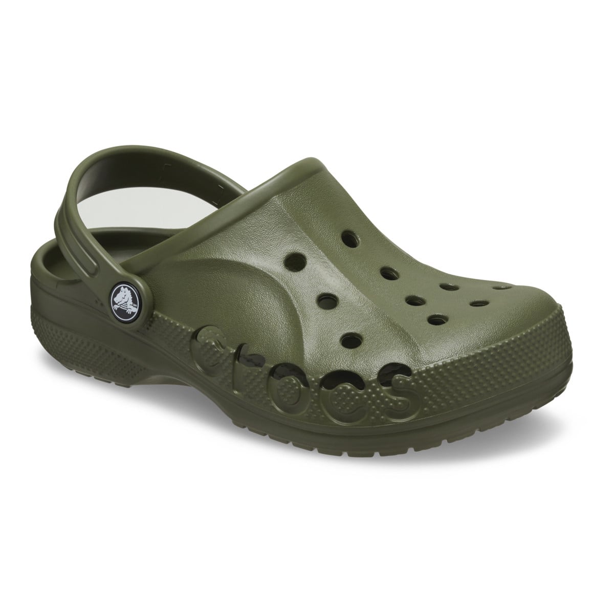 Saboți Crocs Baya Kids Clog Verde - Army Green - poza 2