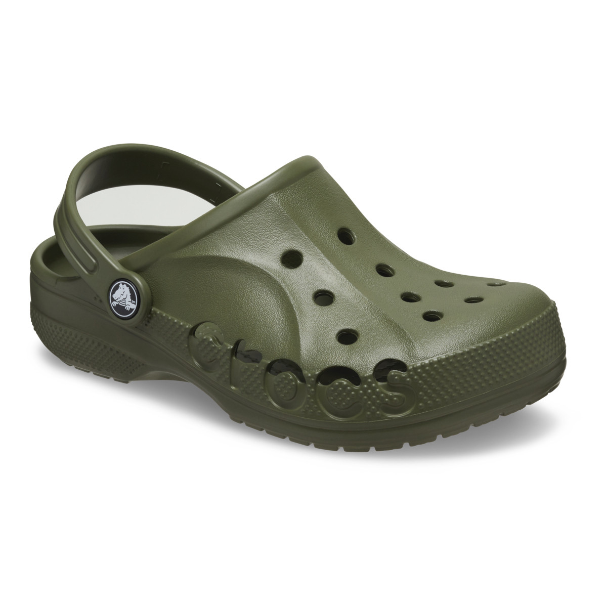 Saboți Crocs Baya Kids Clog Verde - Army Green - poza 2