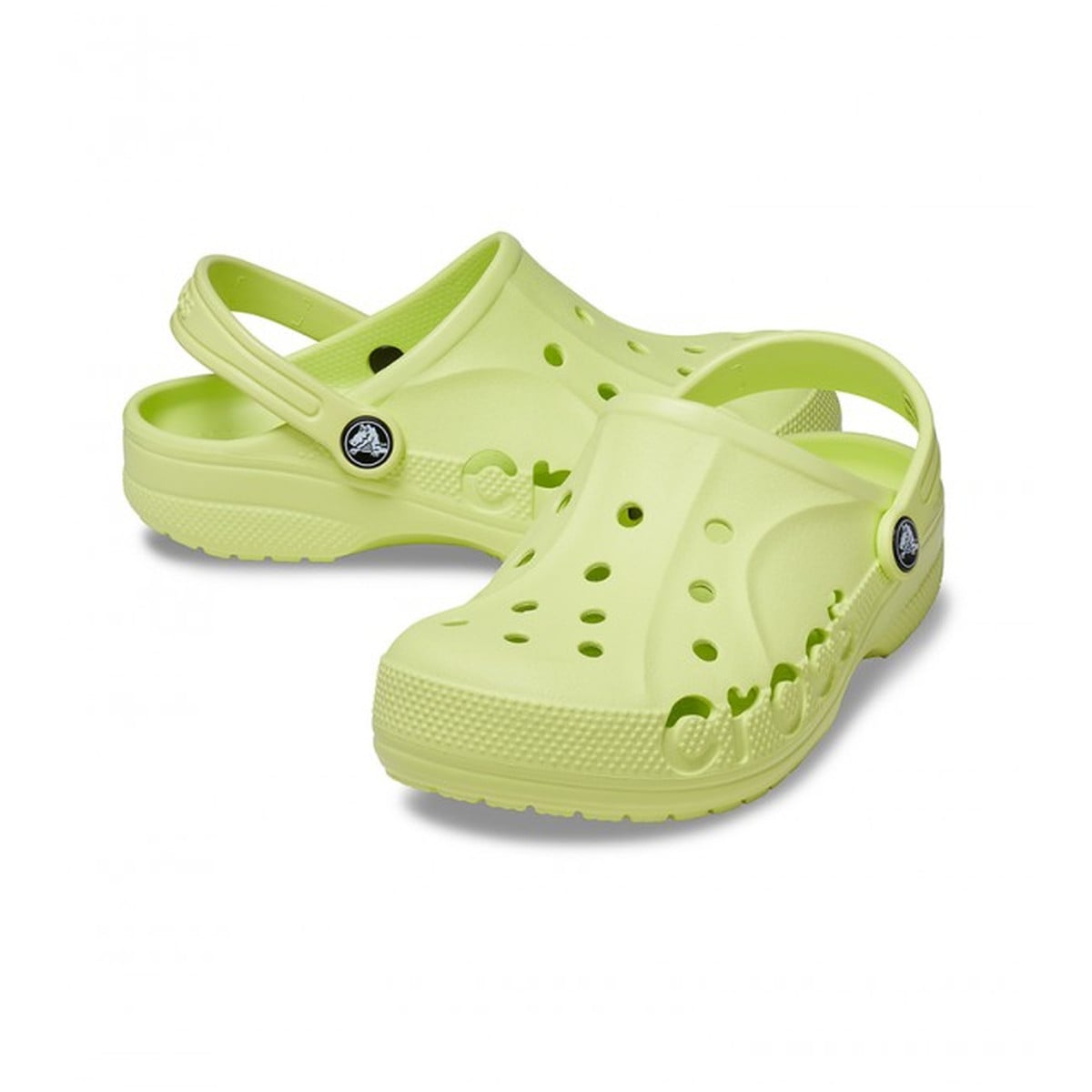 Saboți Crocs Baya Kids Clog Verde - Lime Punch - poza 4