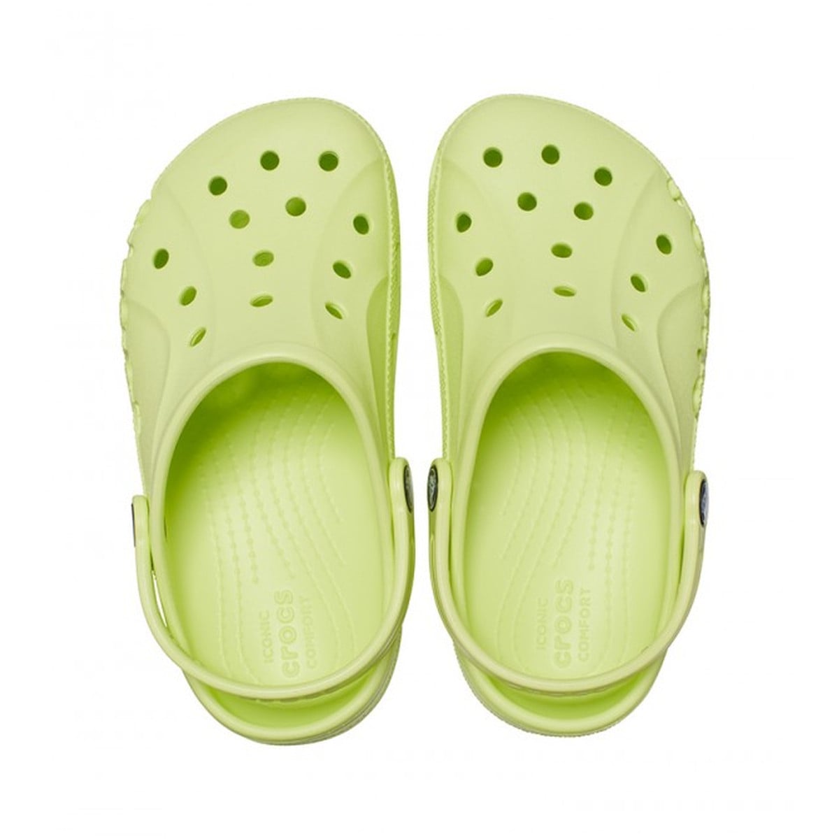 Saboți Crocs Baya Kids Clog Verde - Lime Punch - poza 5