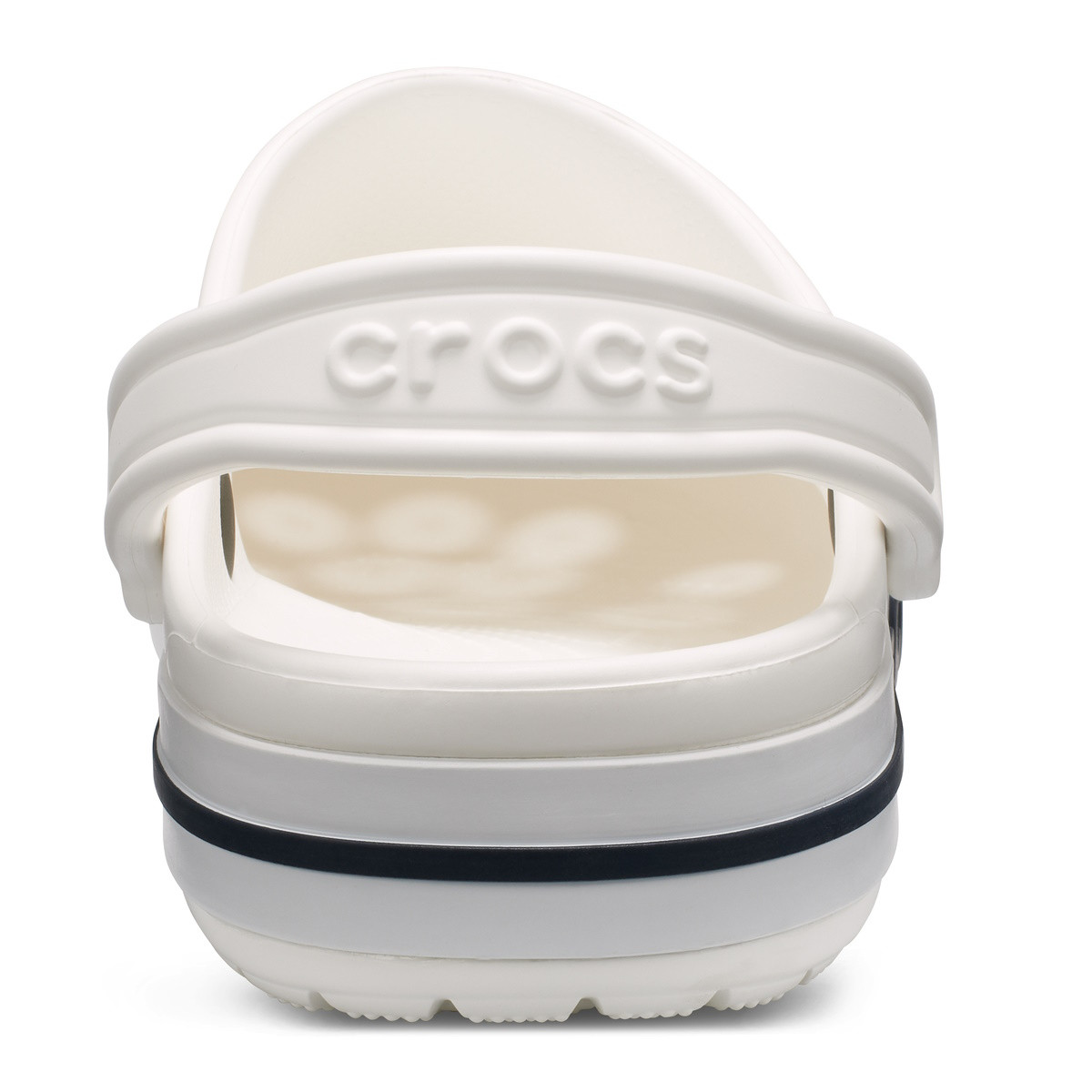 Saboti Crocs Bayaband Clog Alb - White/Navy - poza 5