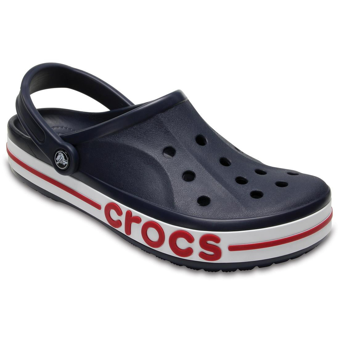 Saboti Crocs Bayaband Clog Albastru - Navy/Pepper - poza 2