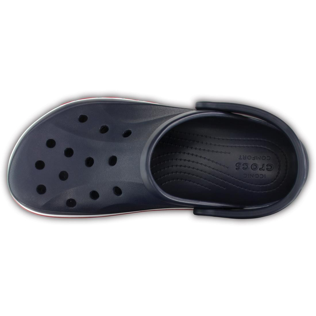 Saboti Crocs Bayaband Clog Albastru - Navy/Pepper - poza 3