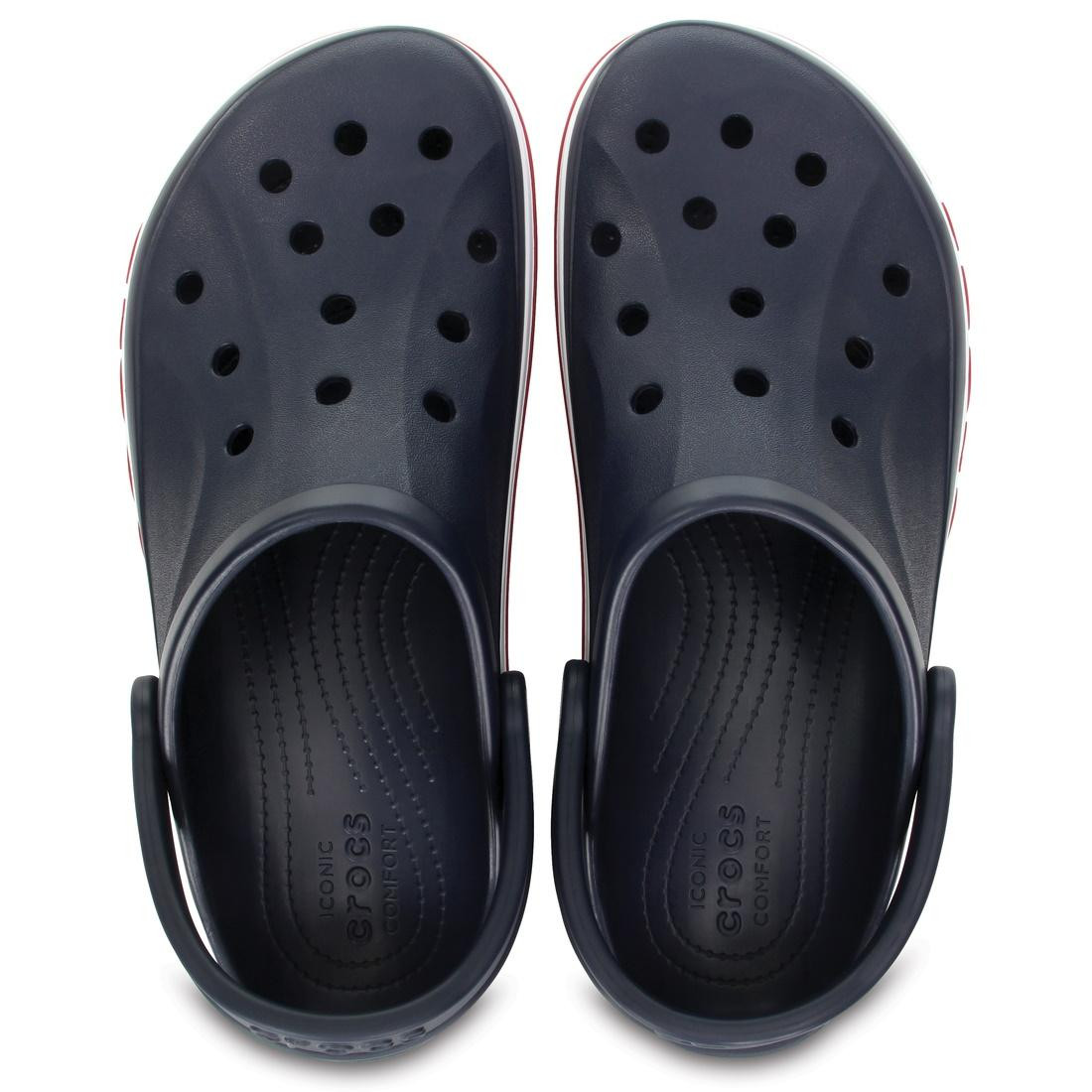 Saboti Crocs Bayaband Clog Albastru - Navy/Pepper - poza 4