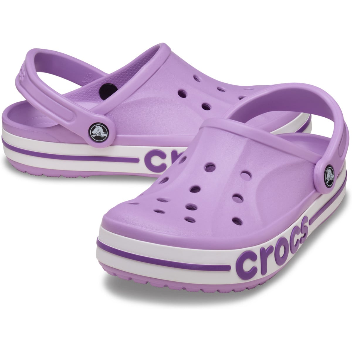 Saboti Crocs Bayaband Clog Mov - Orchid - poza 4