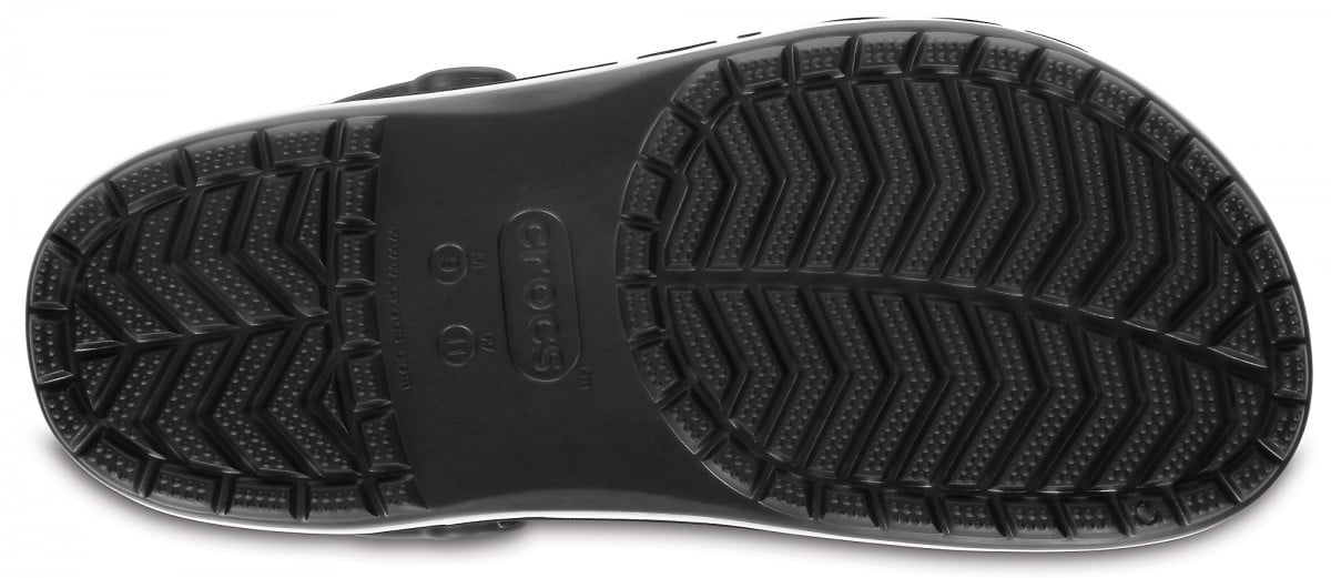 Saboti Crocs Bayaband Clog Negru - Black/White - poza 4