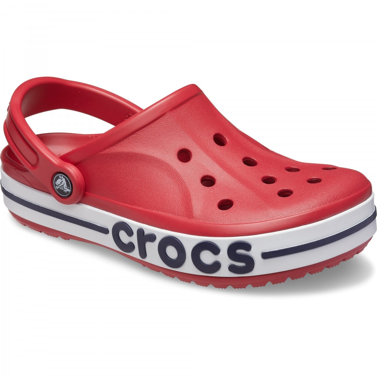 Saboti Crocs Bayaband Clog Roșu - Pepper/Navy - poza 2