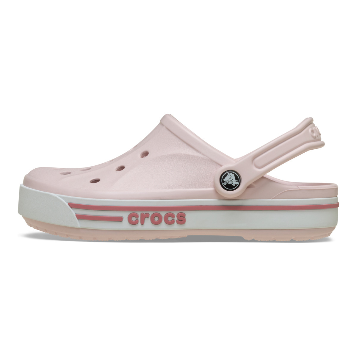 Saboti Crocs Bayaband Sport Clog Roz - Barely Pink - poza 3