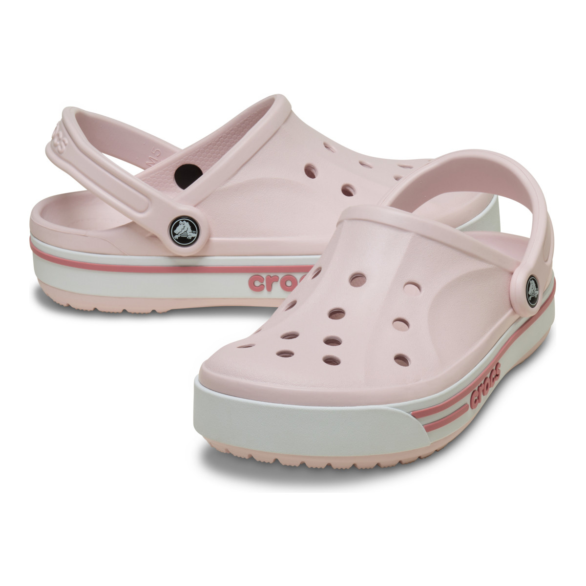 Saboti Crocs Bayaband Sport Clog Roz - Barely Pink - poza 4