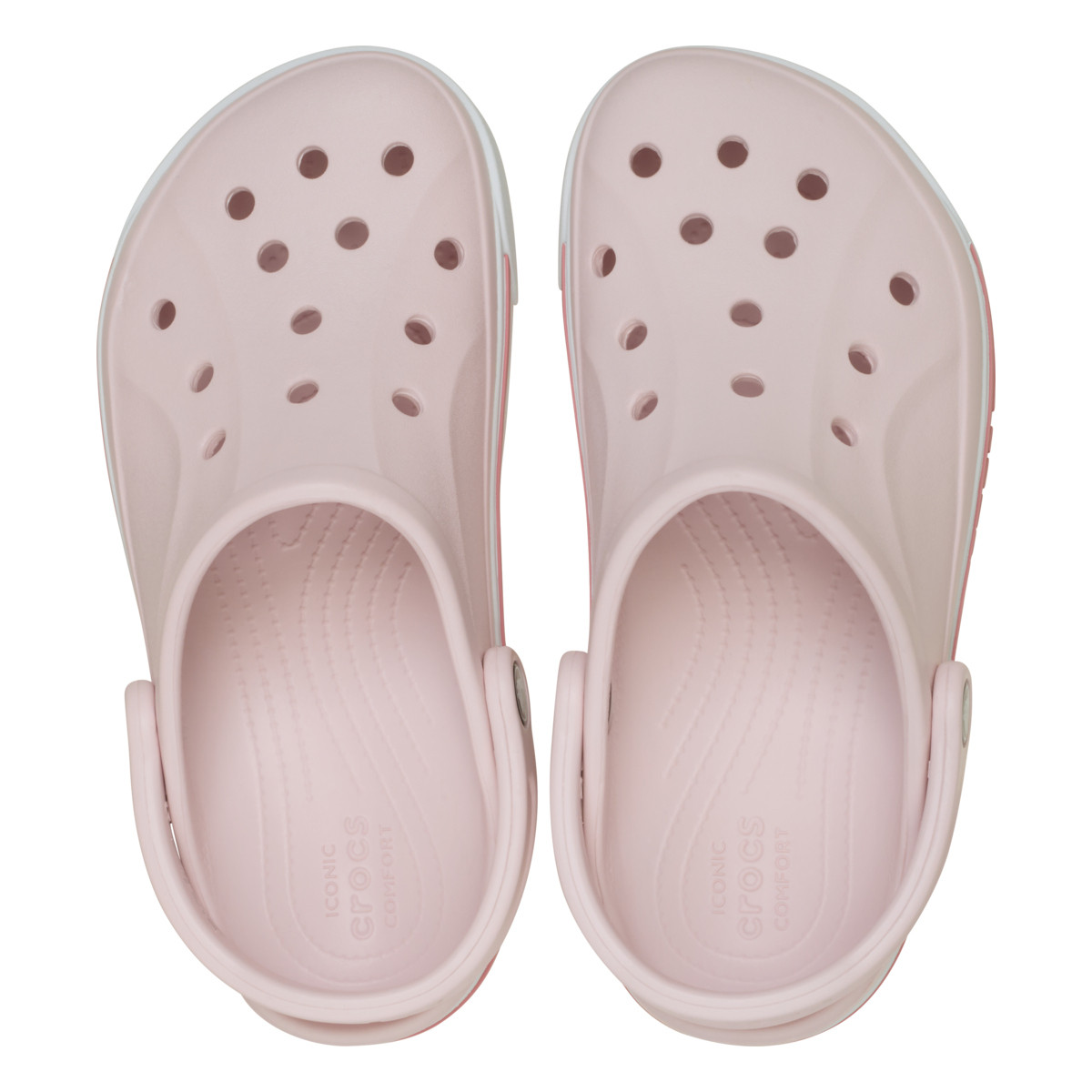 Saboti Crocs Bayaband Sport Clog Roz - Barely Pink - poza 5