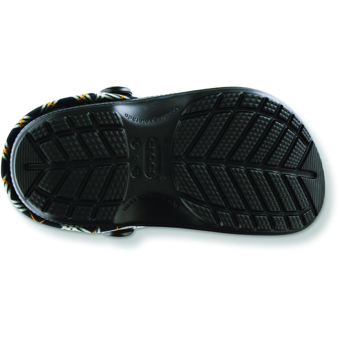 Saboti Crocs Blitzen Winter Plaid Kids Negru - Black/Black - poza 4