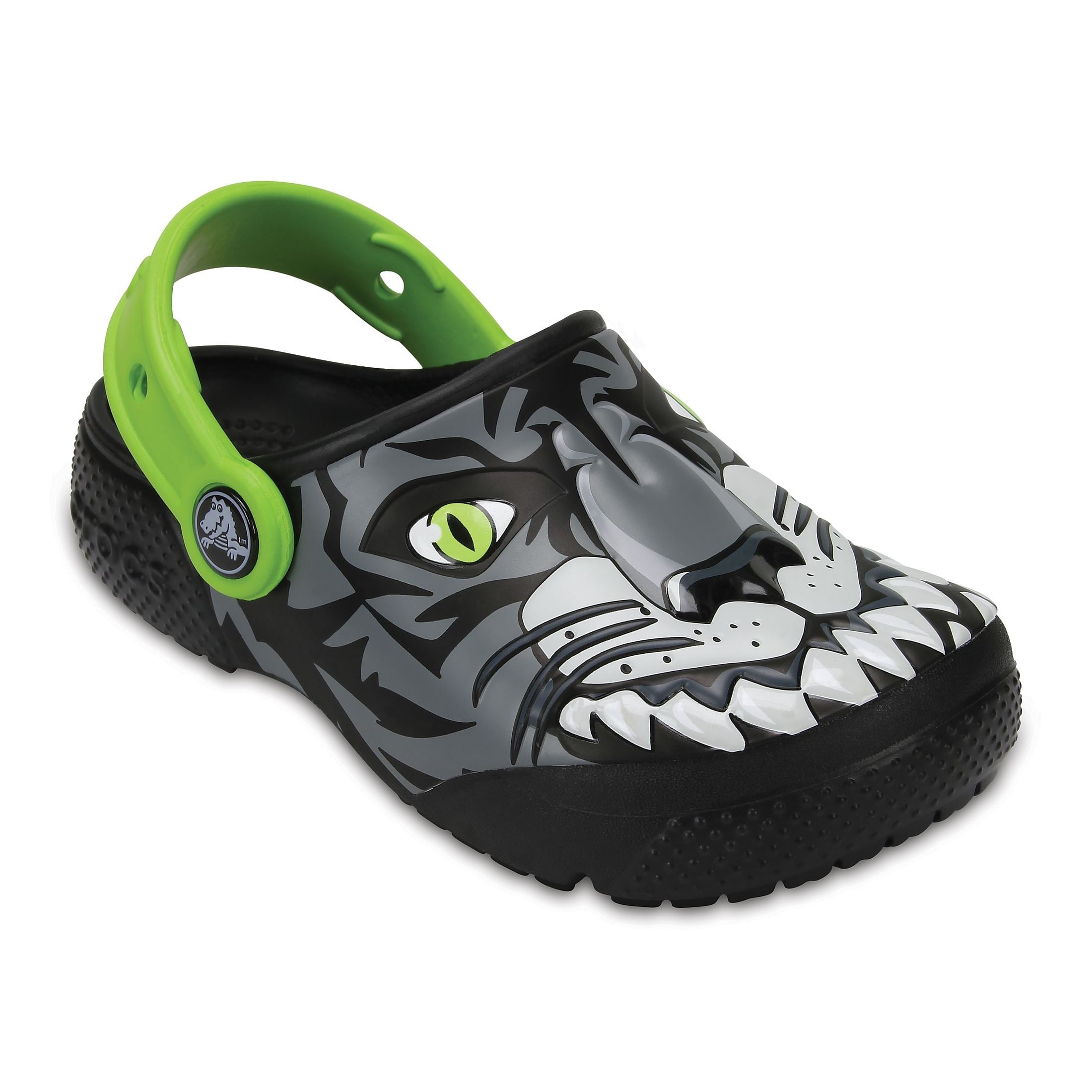 Saboti Crocs Boys' Fun Lab Clog Gri - Graphite - poza 1