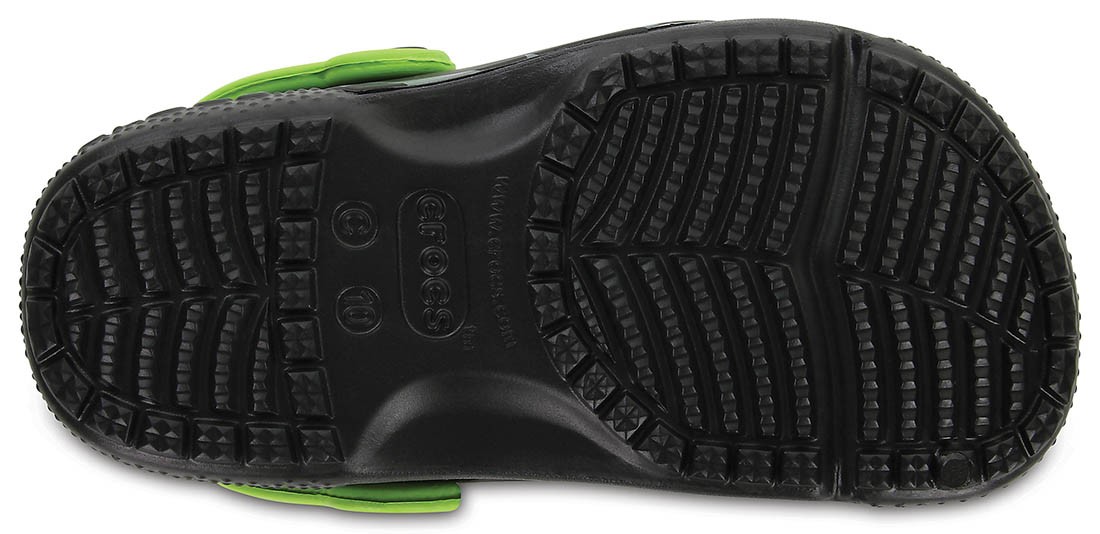 Saboti Crocs Boys' Fun Lab Clog Gri - Graphite - poza 4