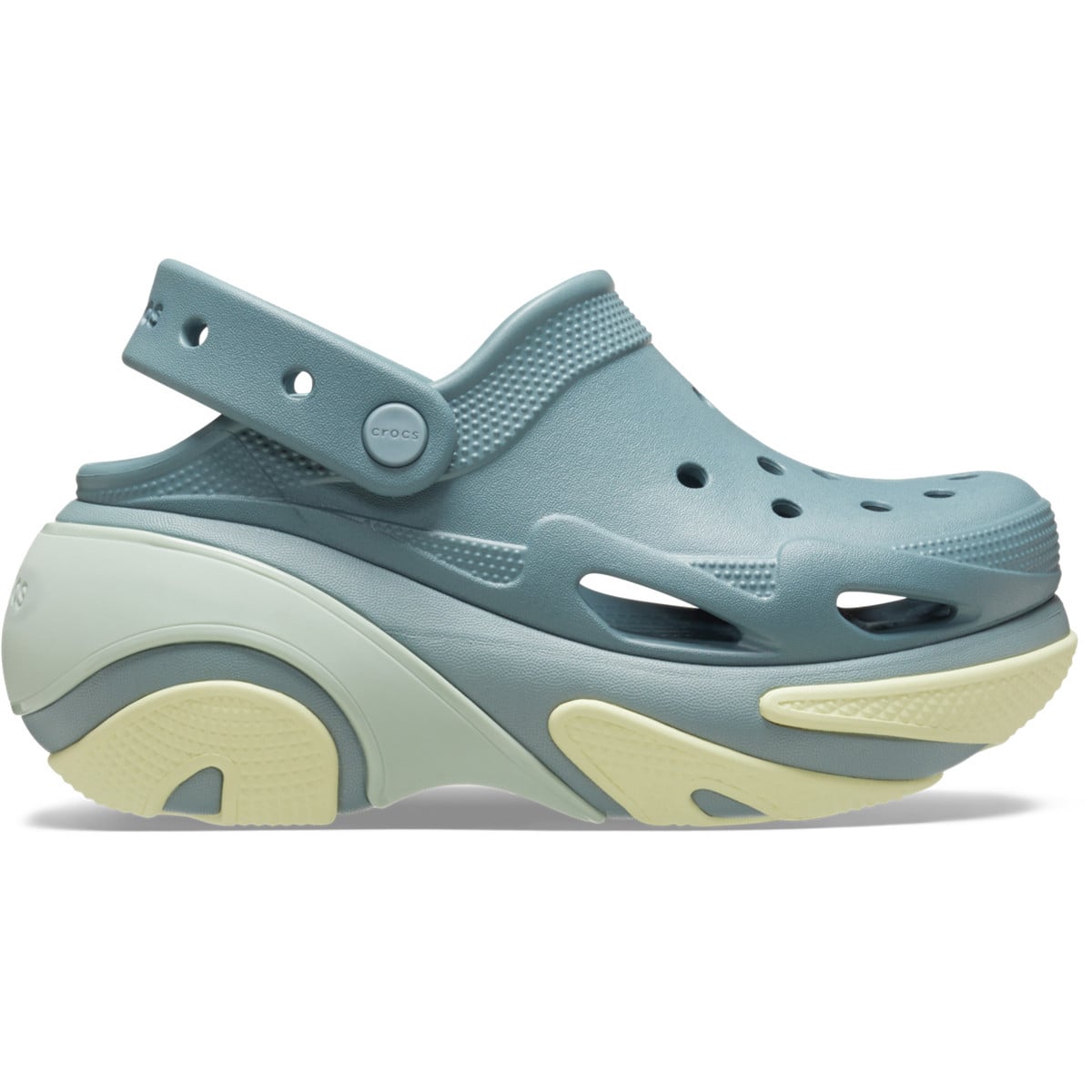 Saboti Crocs Bubble Crush Clog Gri - Pond - poza 1