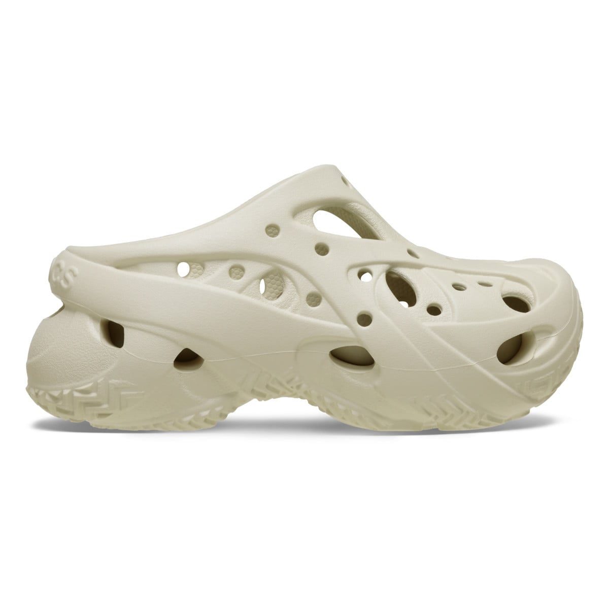 Saboti Crocs Caged Clog Bej - Summit White - poza 1