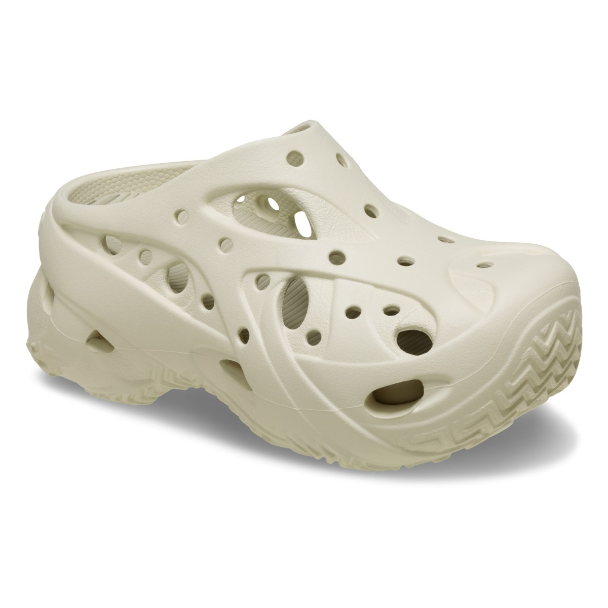 Saboti Crocs Caged Clog Bej - Summit White - poza 2