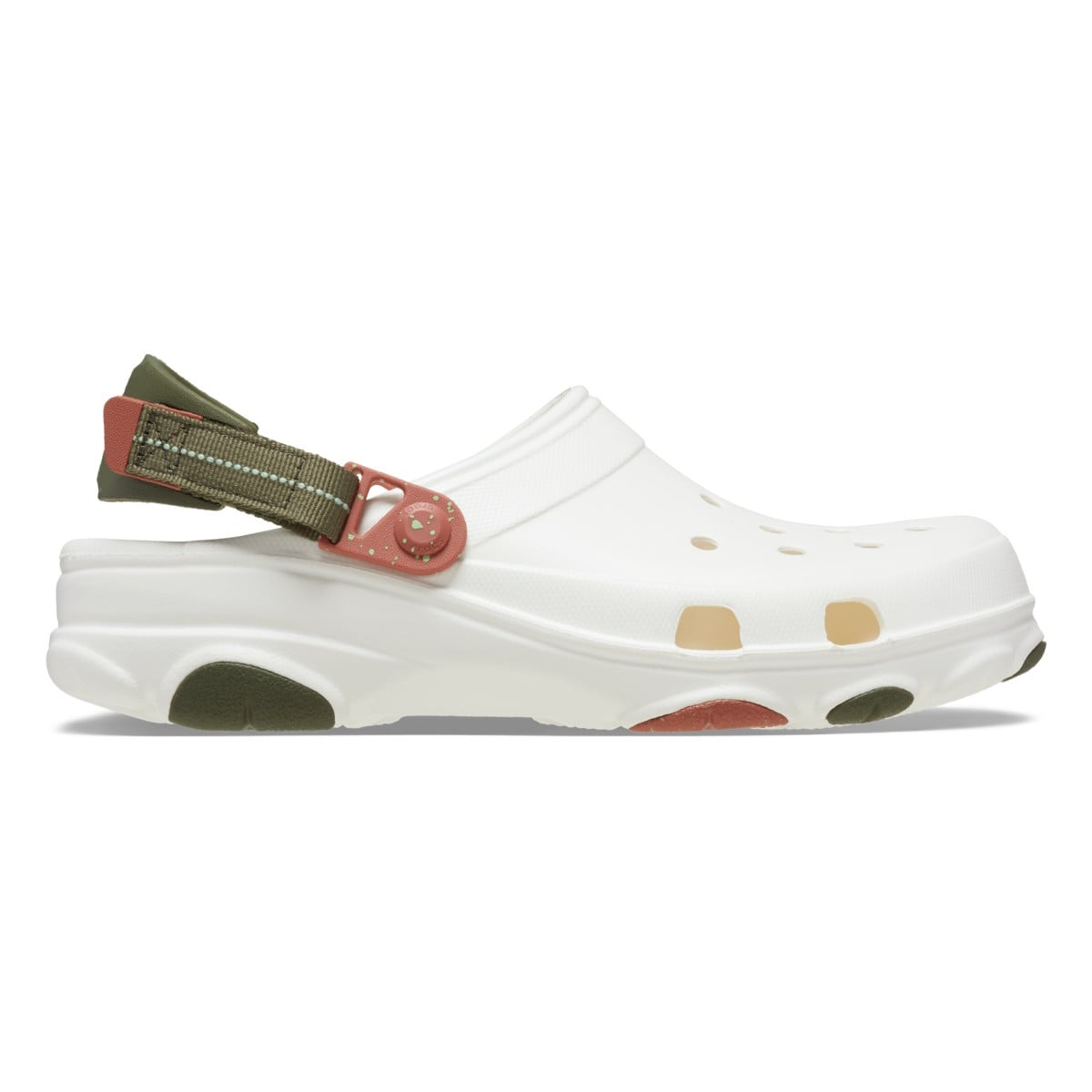 Saboti Crocs Classic All-Terrain Clog Alb - Chalk - poza 1