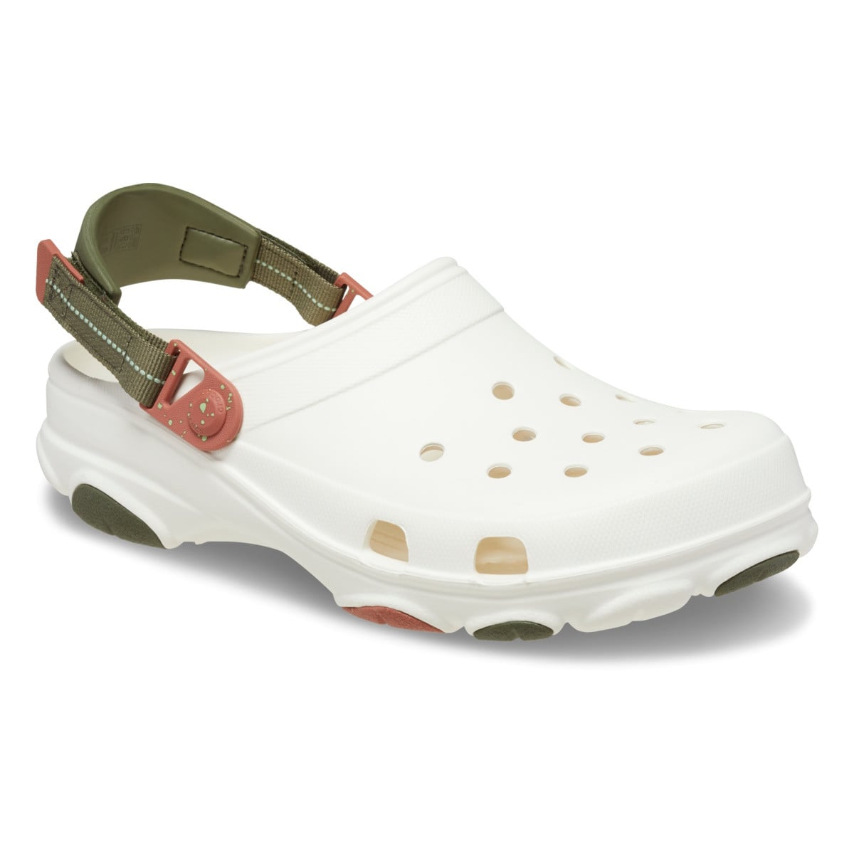 Saboti Crocs Classic All-Terrain Clog Alb - Chalk - poza 3