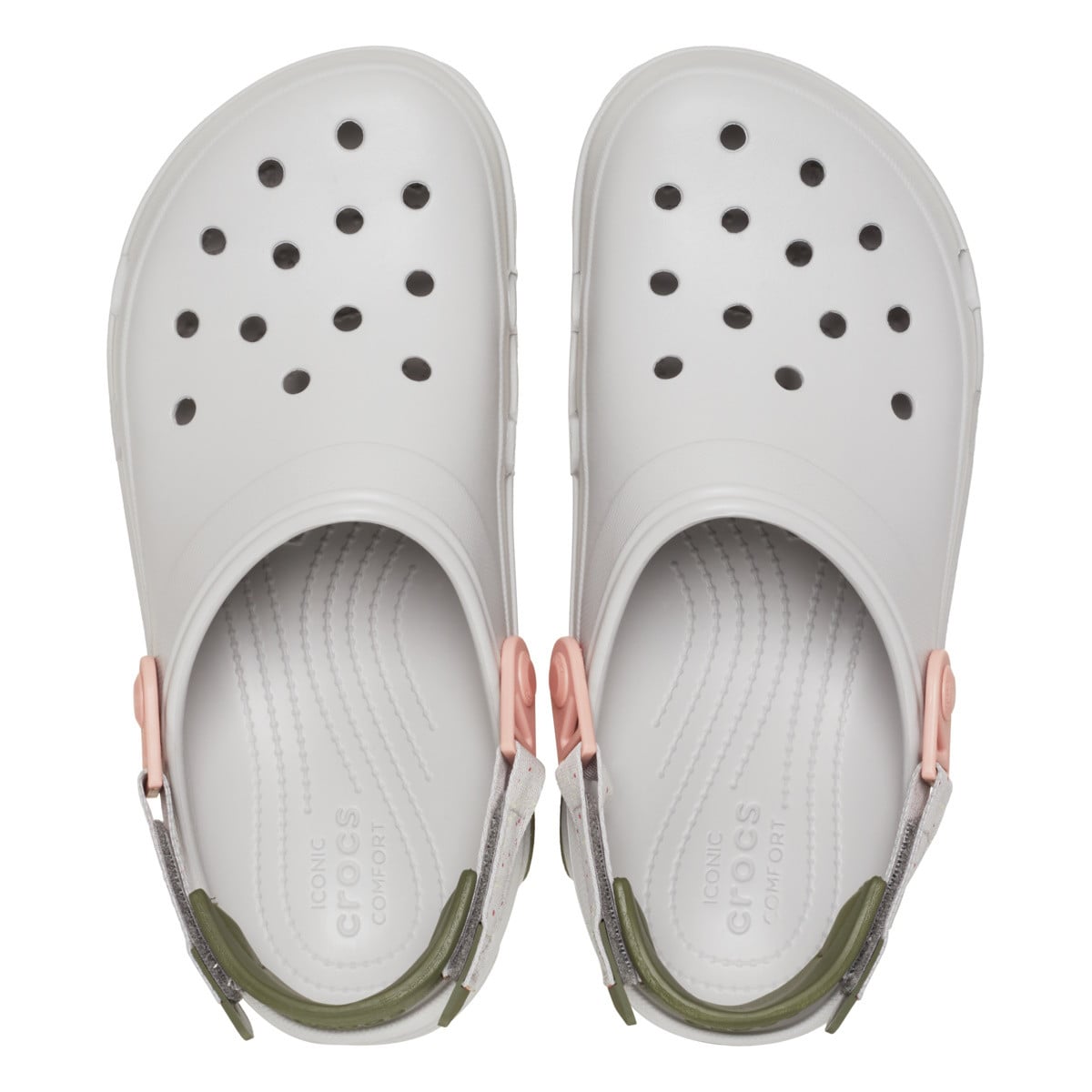 Saboti Crocs Classic All-Terrain Clog Gri - Atmosphere/Multi - poza 5