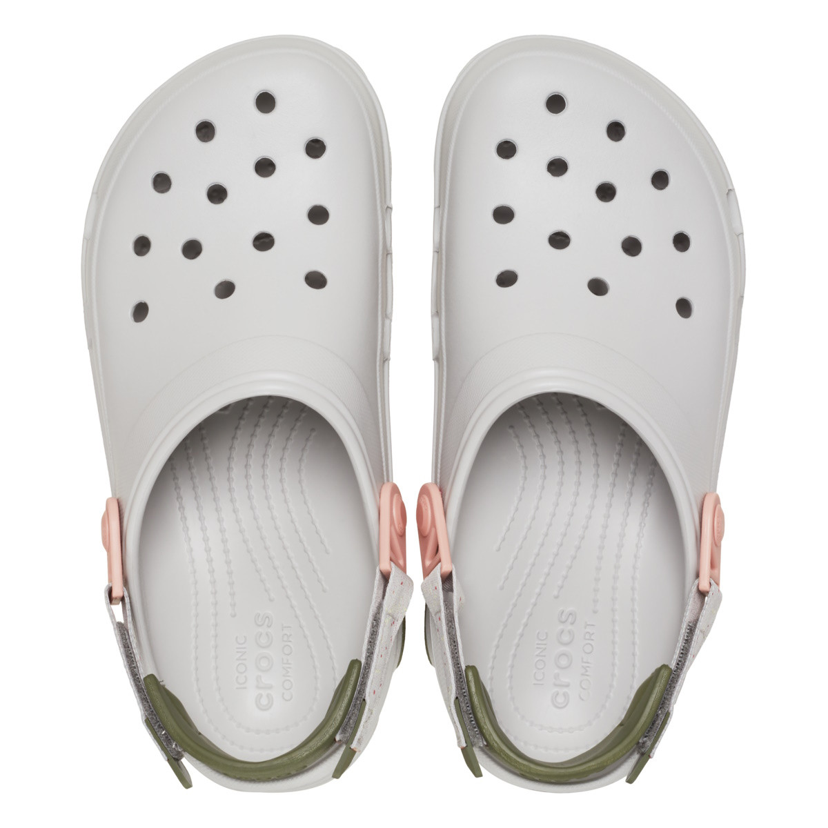 Saboti Crocs Classic All-Terrain Clog Gri - Atmosphere/Multi - poza 5