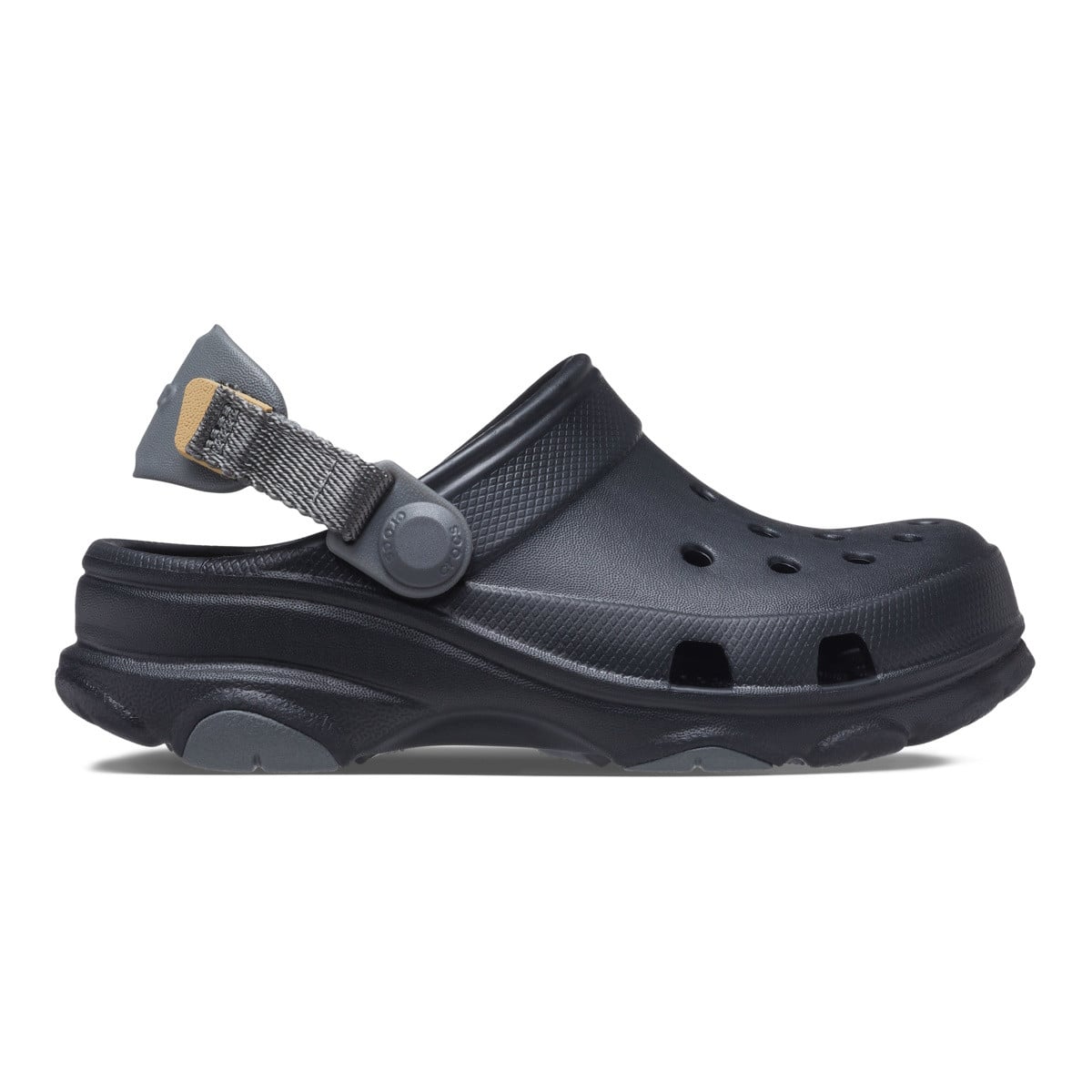 Saboti Crocs Classic All-Terrain Clog Kids Negru - Black - poza 1