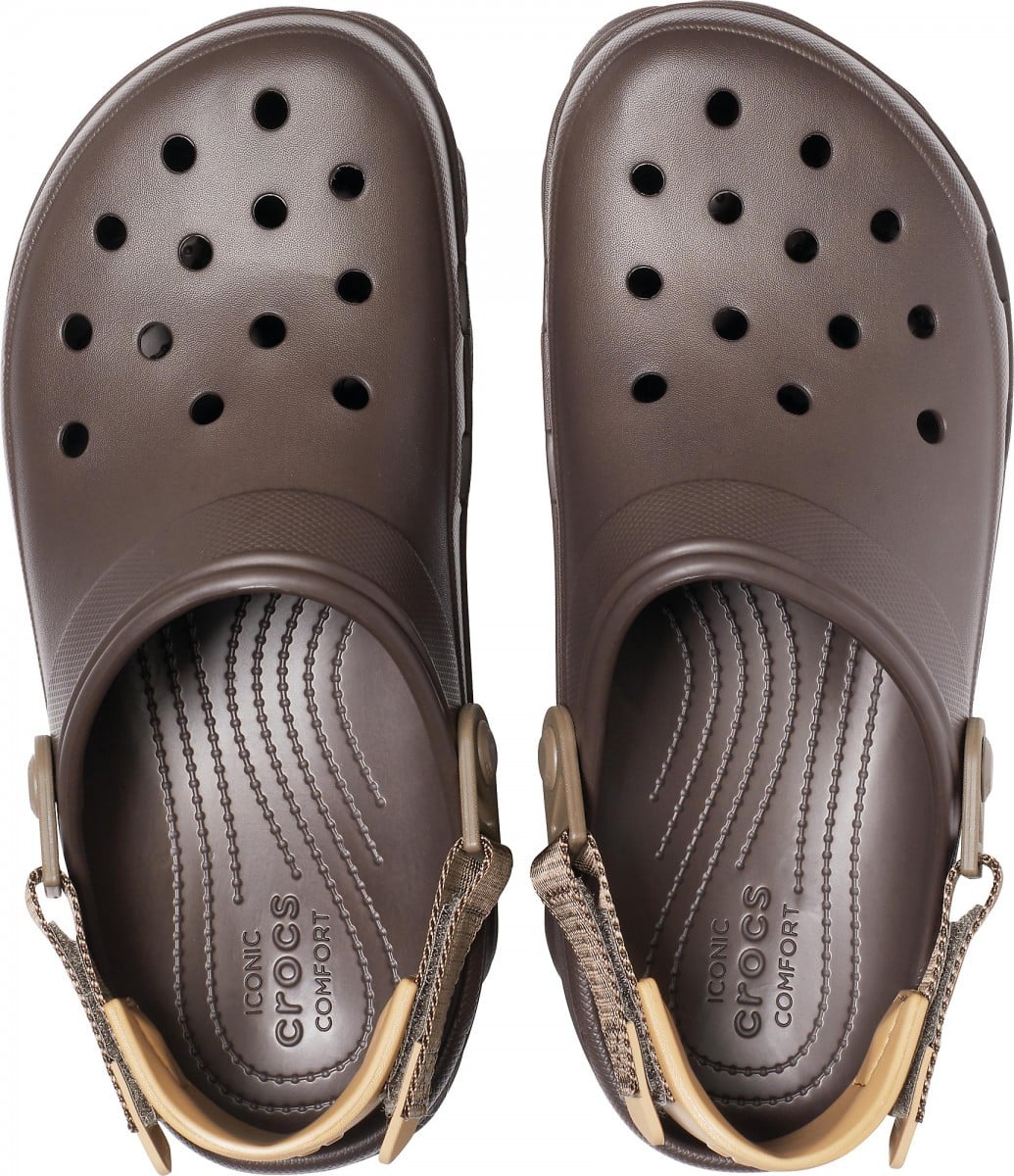 Saboti Crocs Classic All-Terrain Clog Maro - Espresso - poza 3