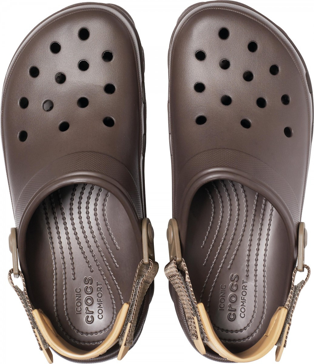 Saboti Crocs Classic All-Terrain Clog Maro - Espresso - poza 3