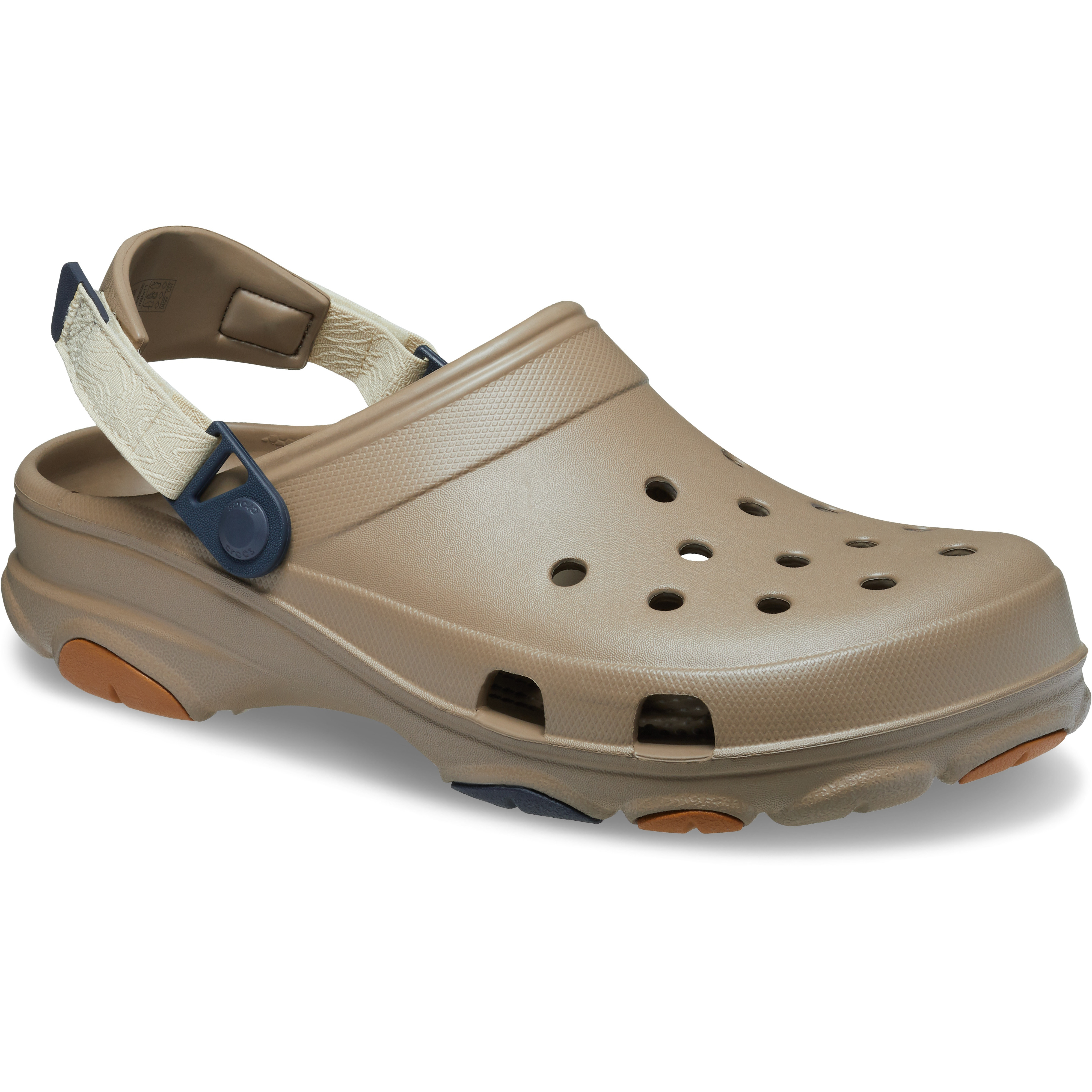 Saboti Crocs Classic All-Terrain Clog Maro - Khaki/Multi - poza 2