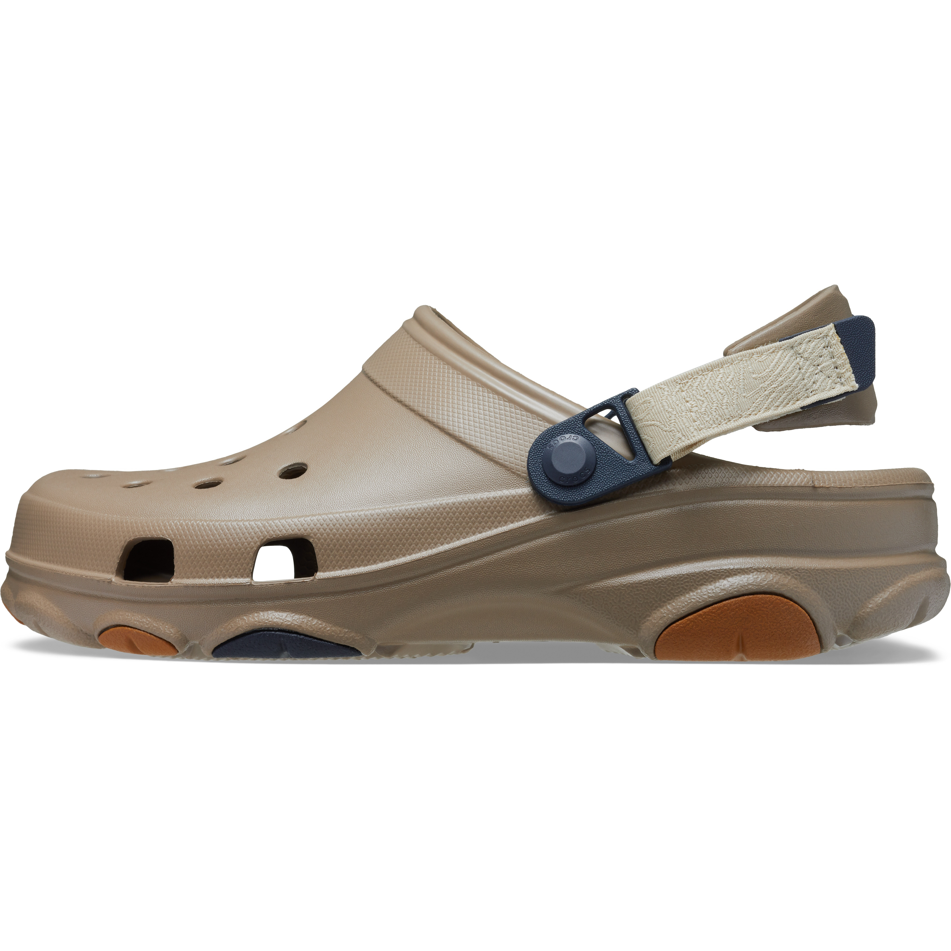 Saboti Crocs Classic All-Terrain Clog Maro - Khaki/Multi - poza 3
