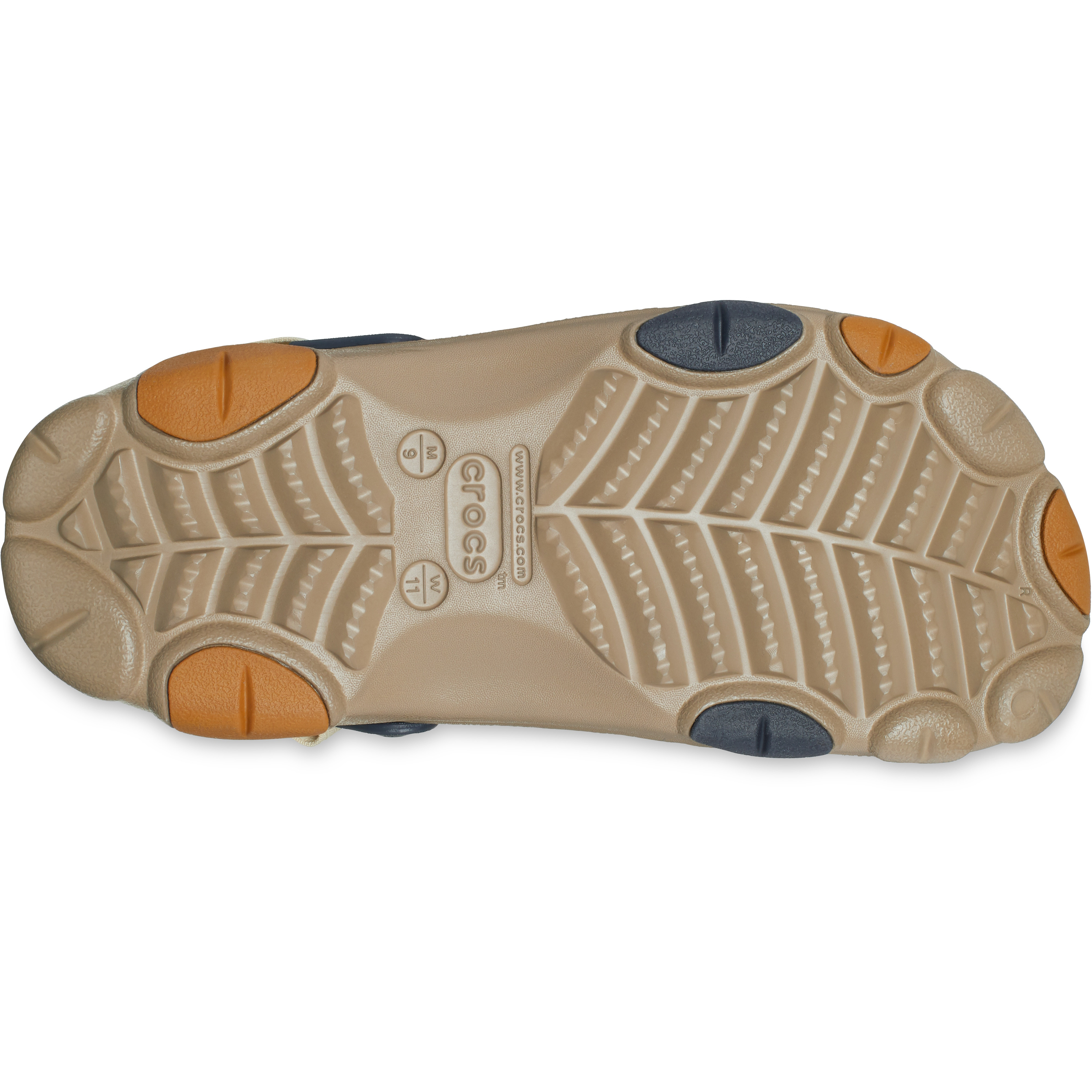 Saboti Crocs Classic All-Terrain Clog Maro - Khaki/Multi - poza 5
