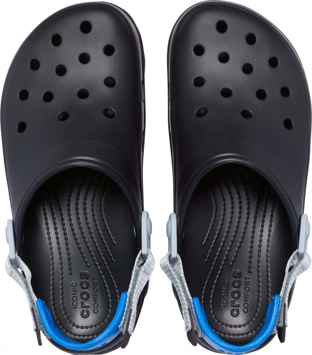 Saboti Crocs Classic All-Terrain Clog Negru - Black/Blue Grey - poza 3