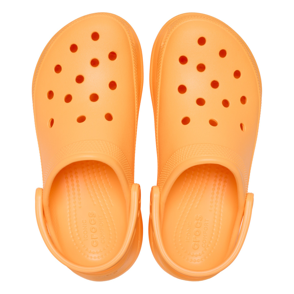 Saboti Crocs Classic Bae Clog Portocaliu - Orangesicle - poza 5
