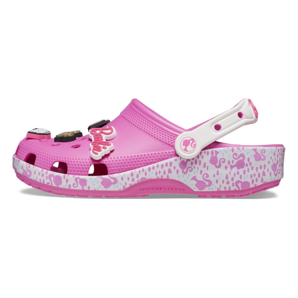 Saboti Crocs Classic Barbie Clog Roz - Electric Pink - poza 4
