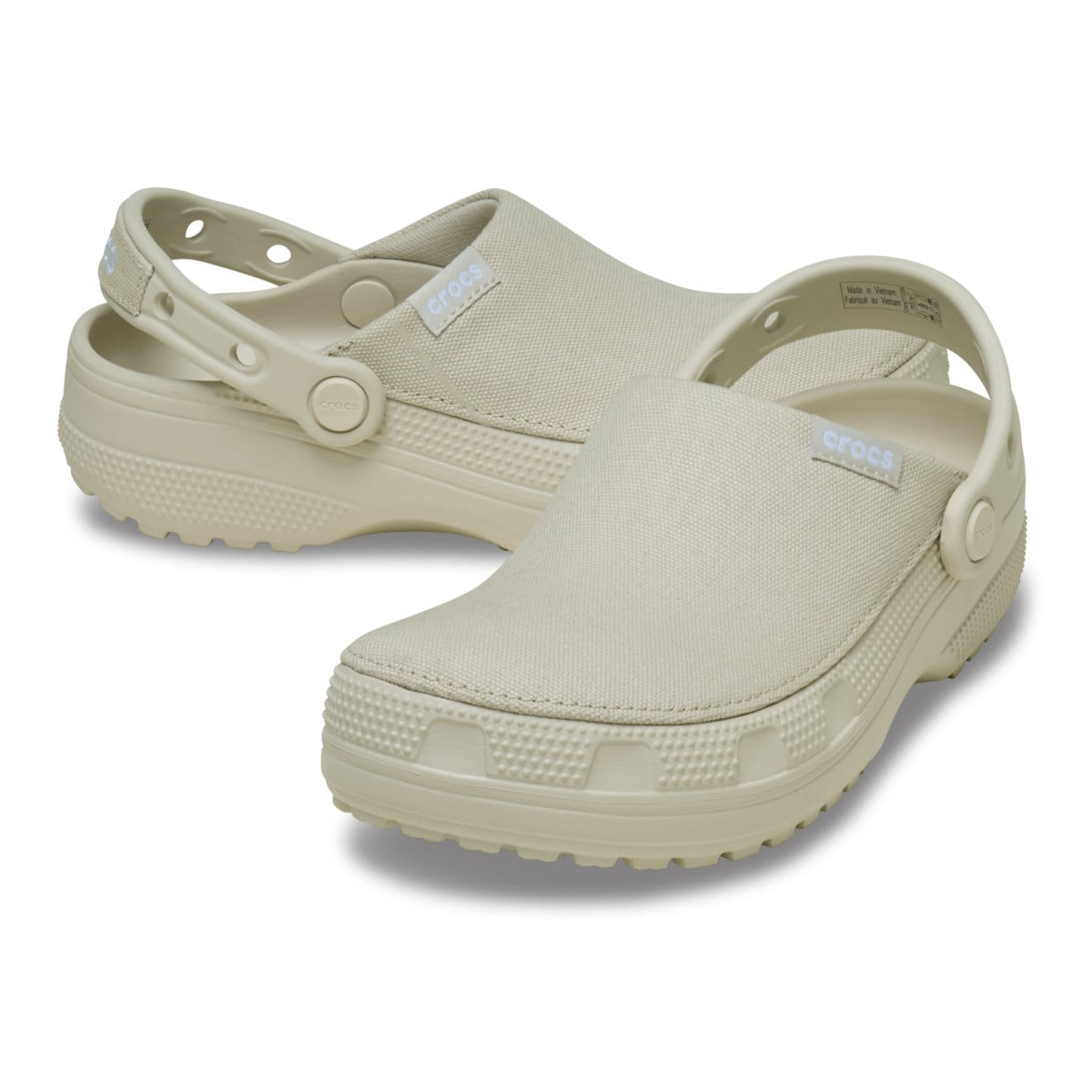 Saboti Crocs Classic Crafted Clog Bej - Stucco - poza 4