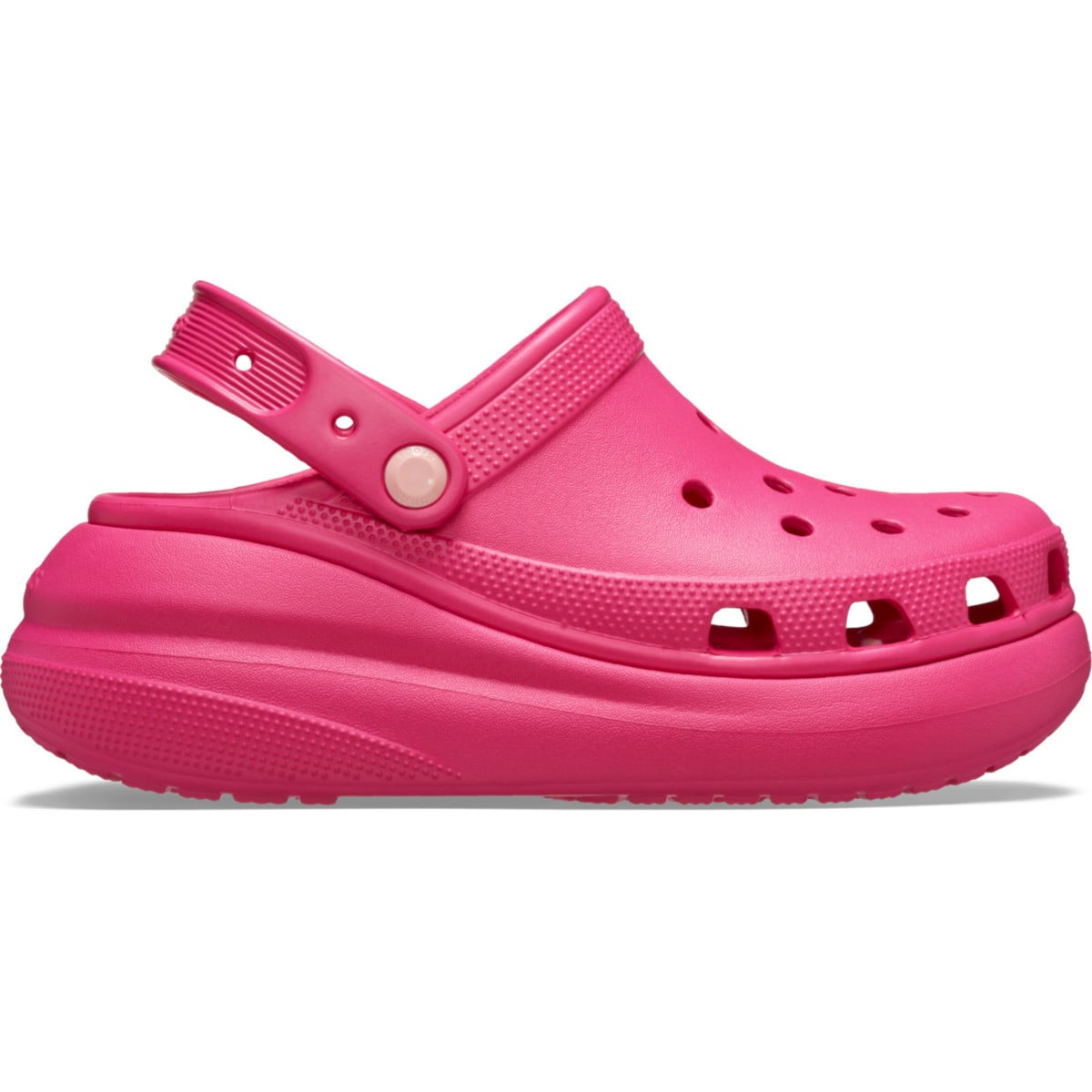 Saboti Crocs Classic Crush Clog Roz - Dragon Fruit - poza 1