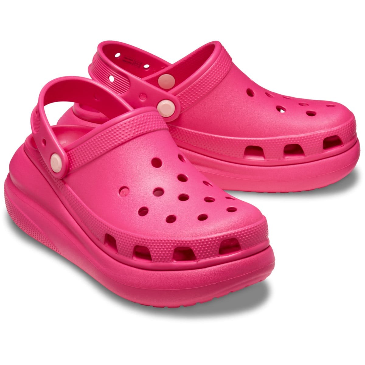 Saboti Crocs Classic Crush Clog Roz - Dragon Fruit - poza 4