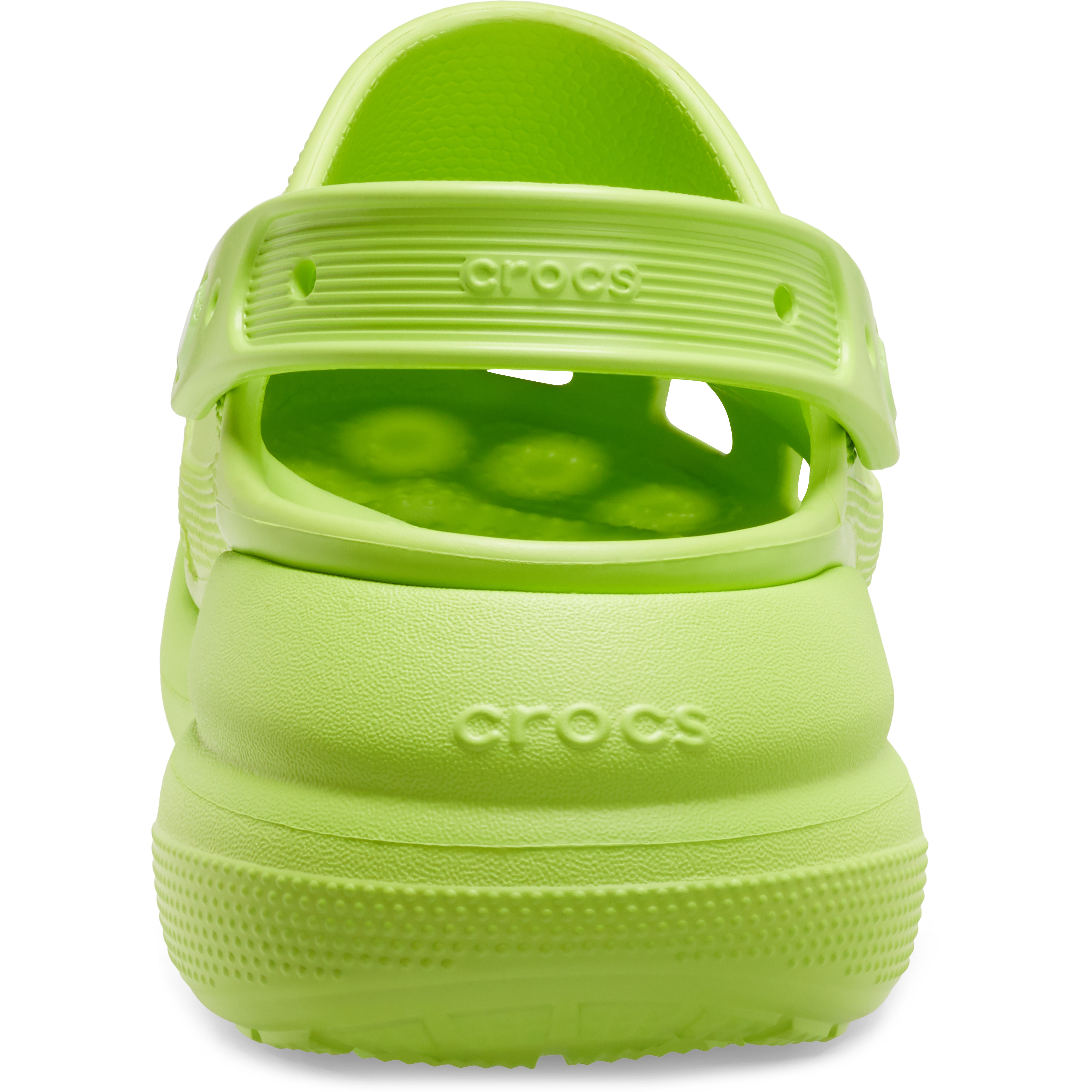 Saboti Crocs Classic Crush Clog Verde - Limeade - poza 4