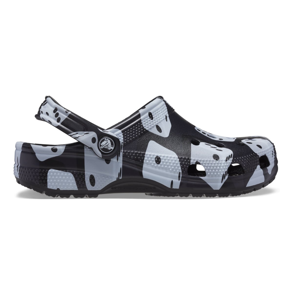 Saboti Crocs Classic Dice Clog Negru - Black - poza 1